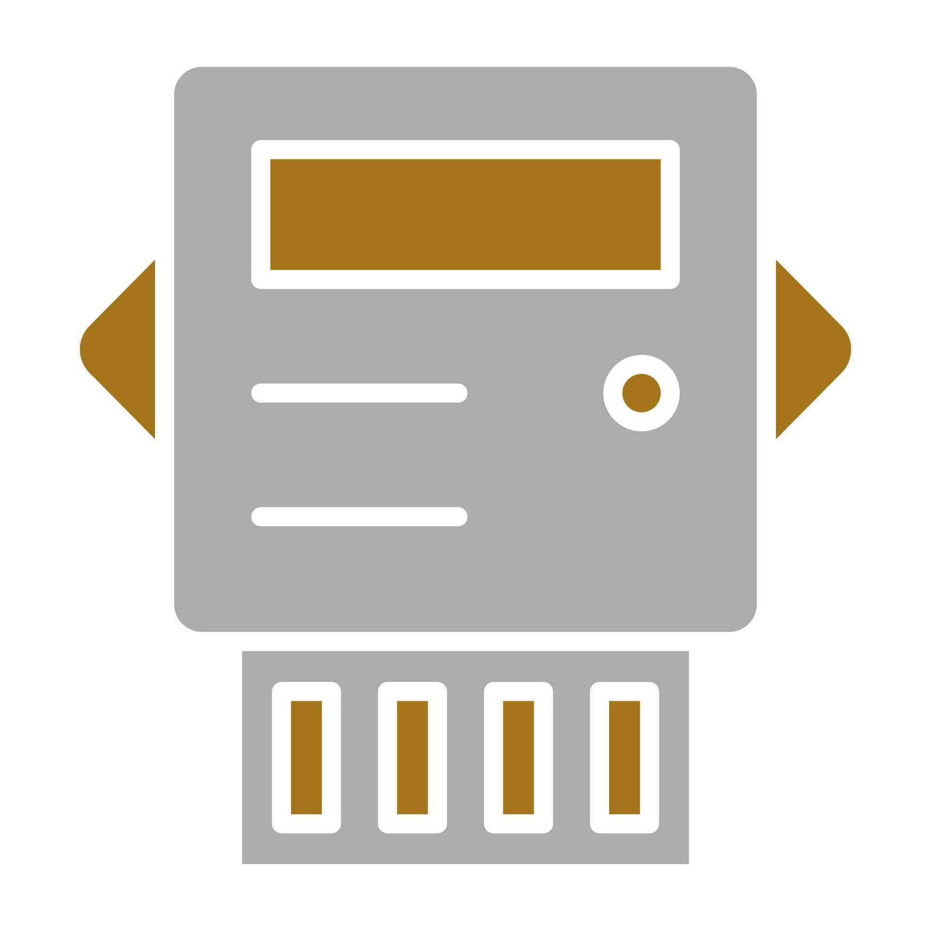 Electric Meter Vector Icon Style 22487928 Vector Art at Vecteezy