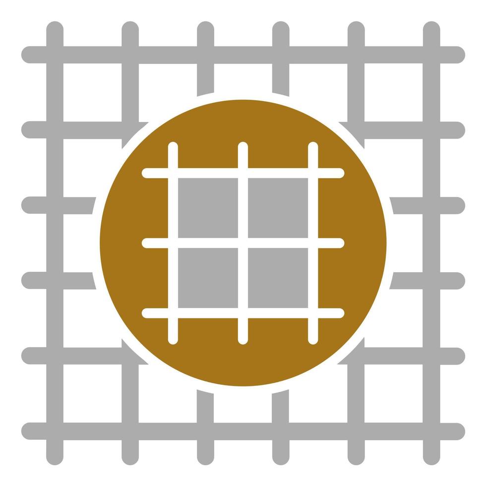 Wire Gauze Vector Icon Style
