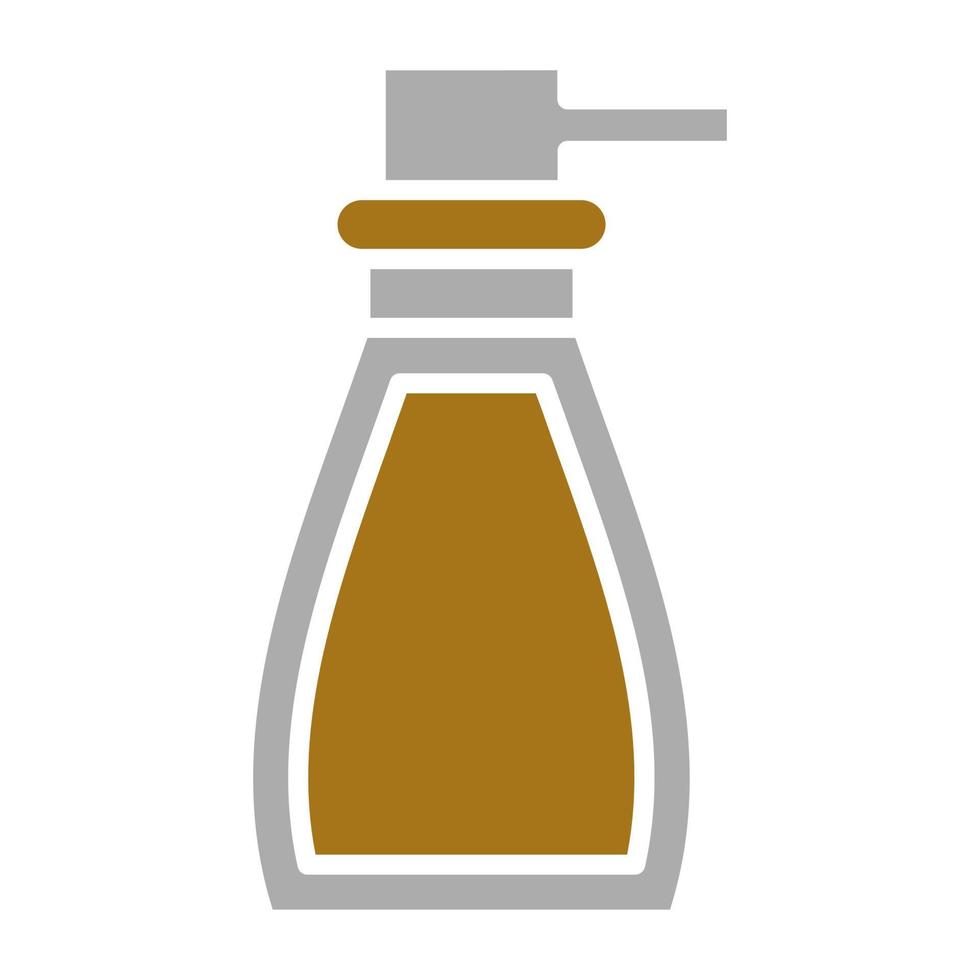 Wash Bottle Vector Icon Style