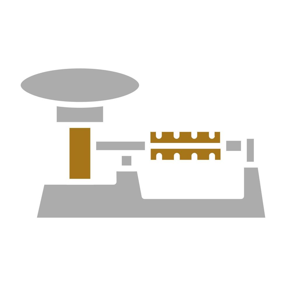 Triple Beam Vector Icon Style