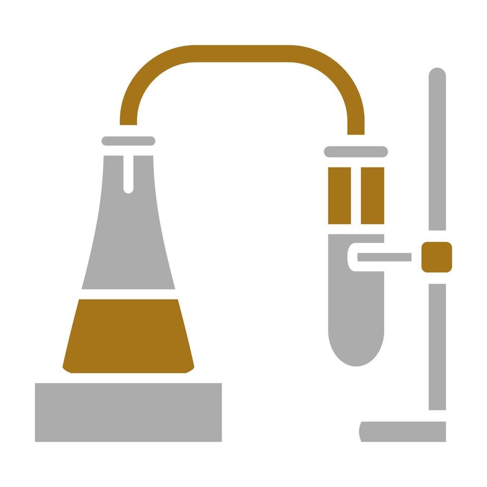 Chemical Experiment Vector Icon Style