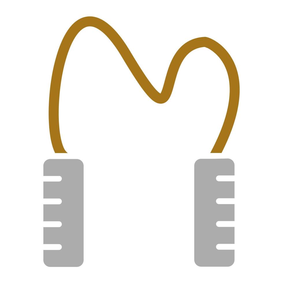 Skipping Rope Vector Icon Style