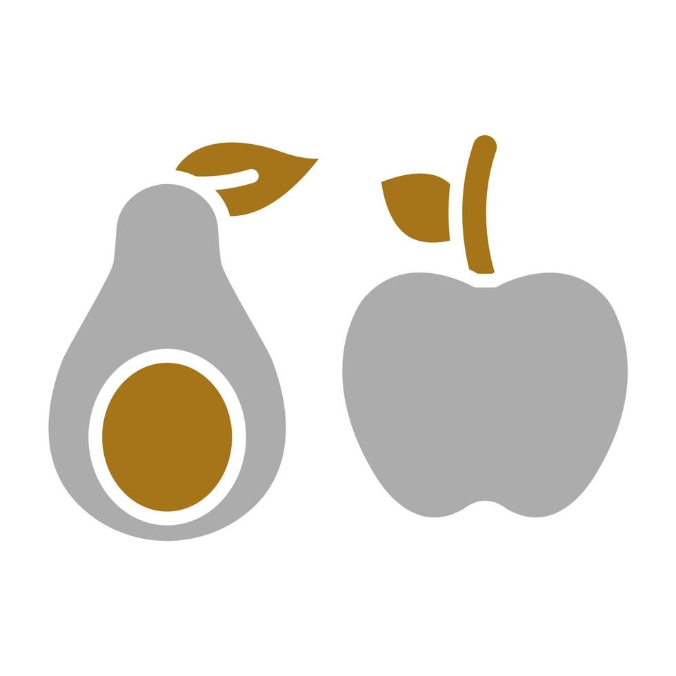 Low Fat Diet Vector Icon Style