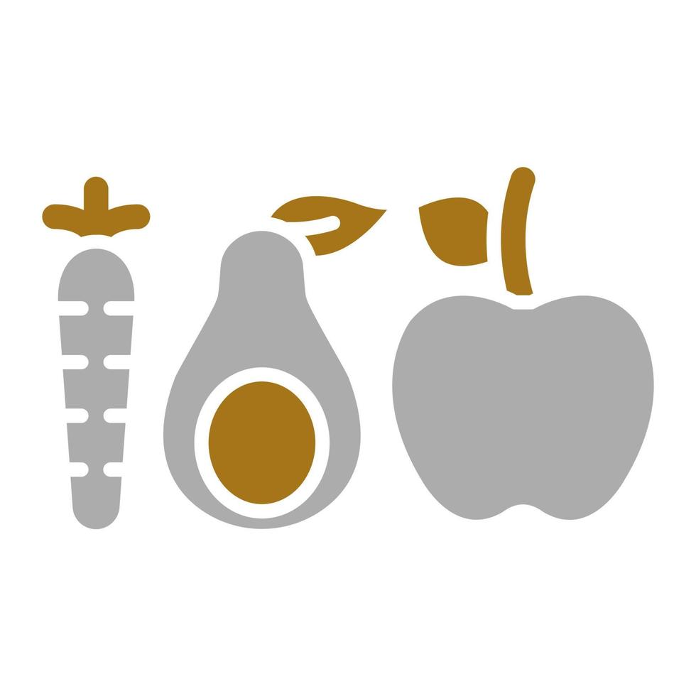 Muscle Gain Diet Vector Icon Style