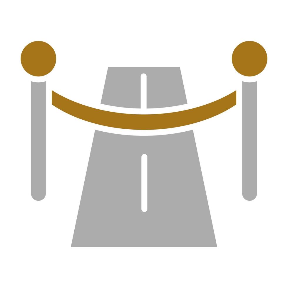 Red Carpet Vector Icon Style
