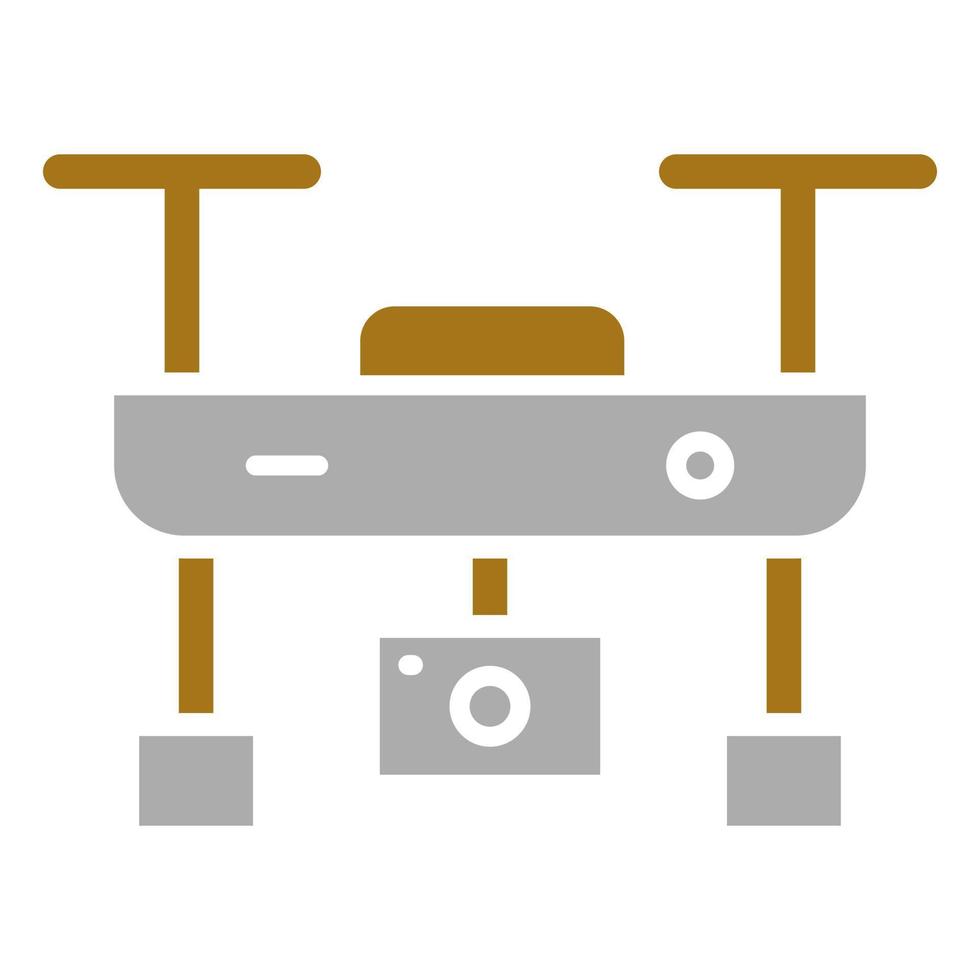 Camera Drone Vector Icon Style