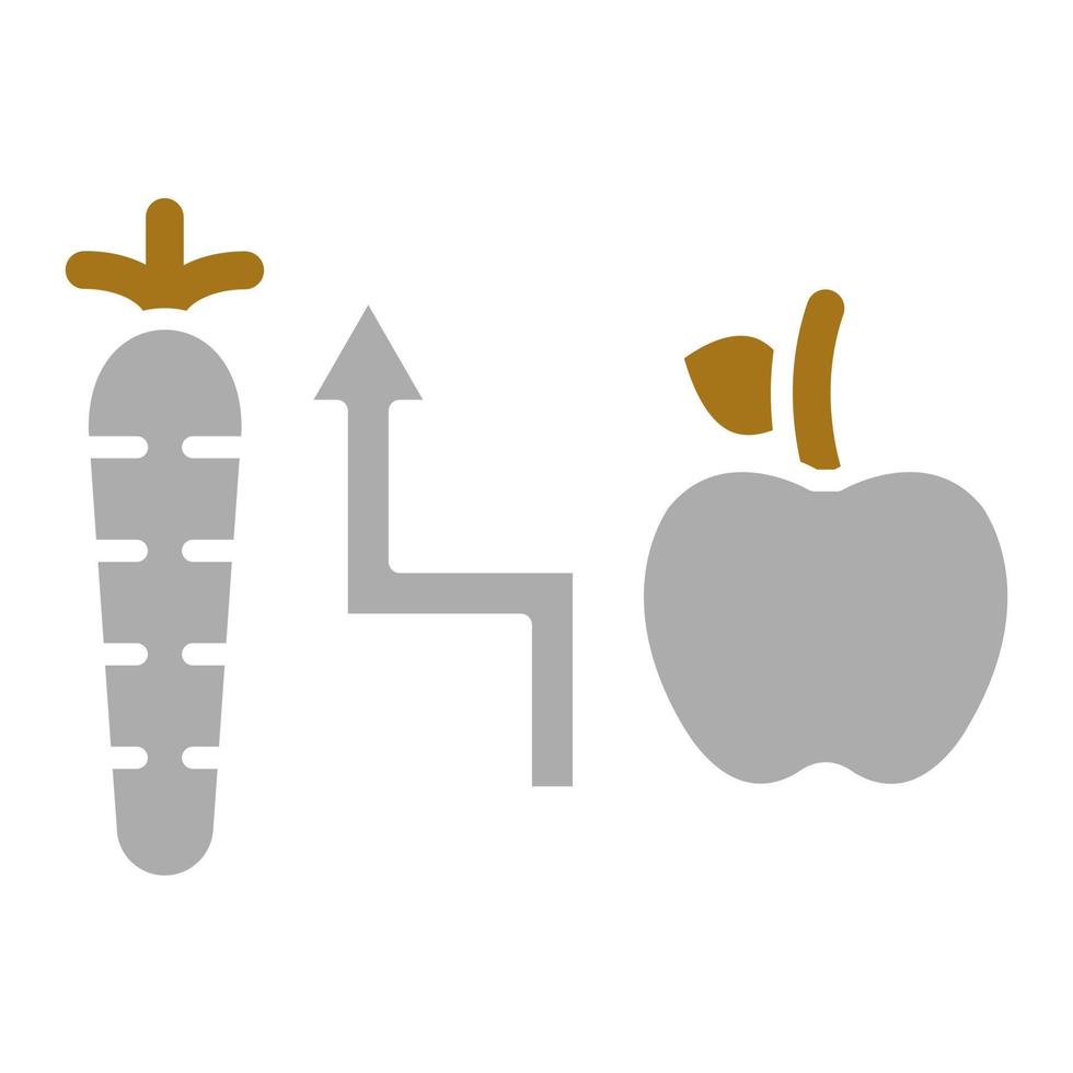 Calorie Intake Vector Icon Style