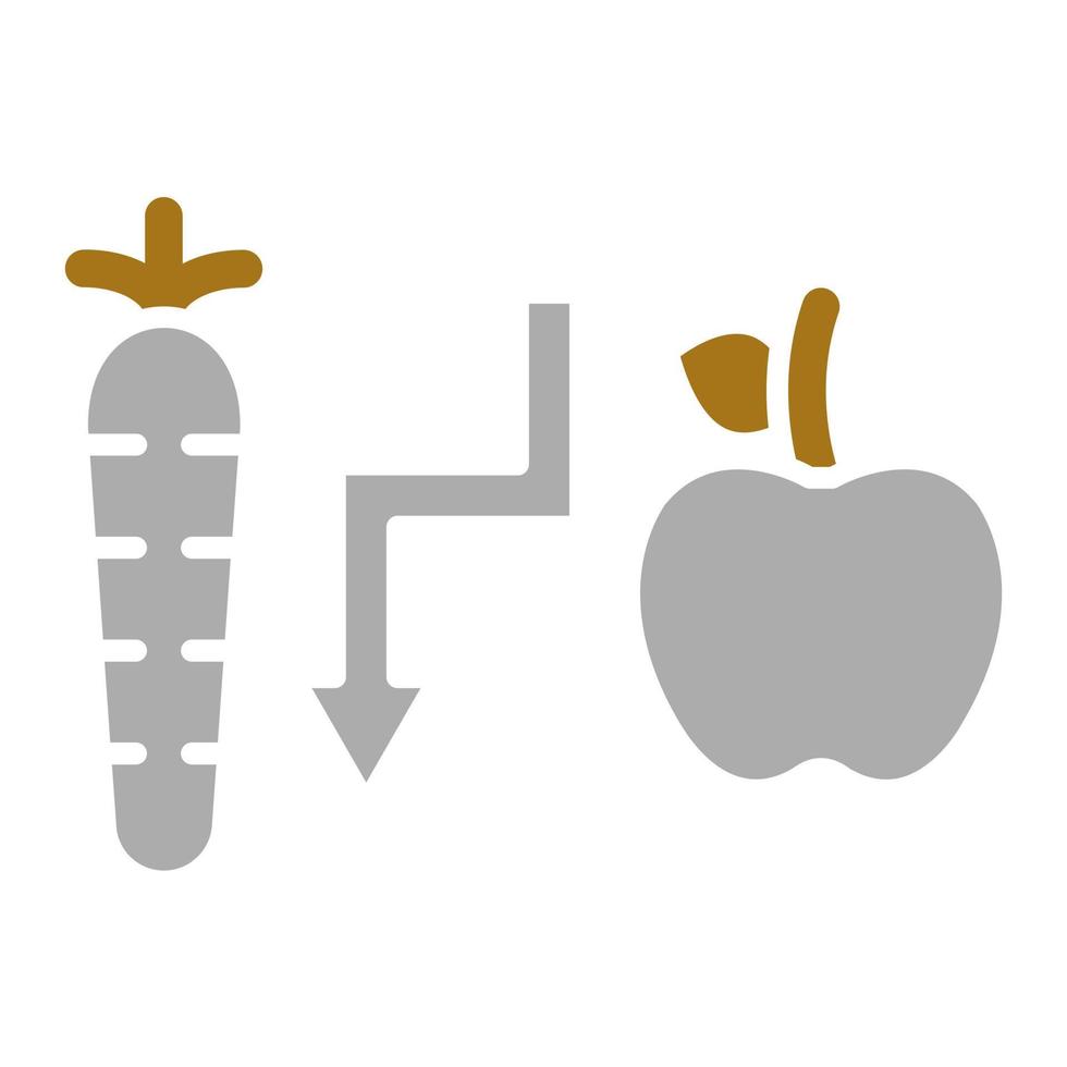 Calorie Deficit Vector Icon Style