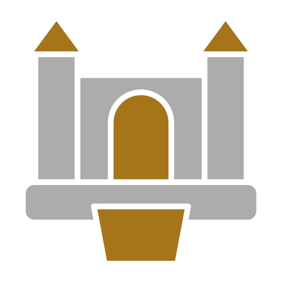 Bouncy Castle Vector Icon Style