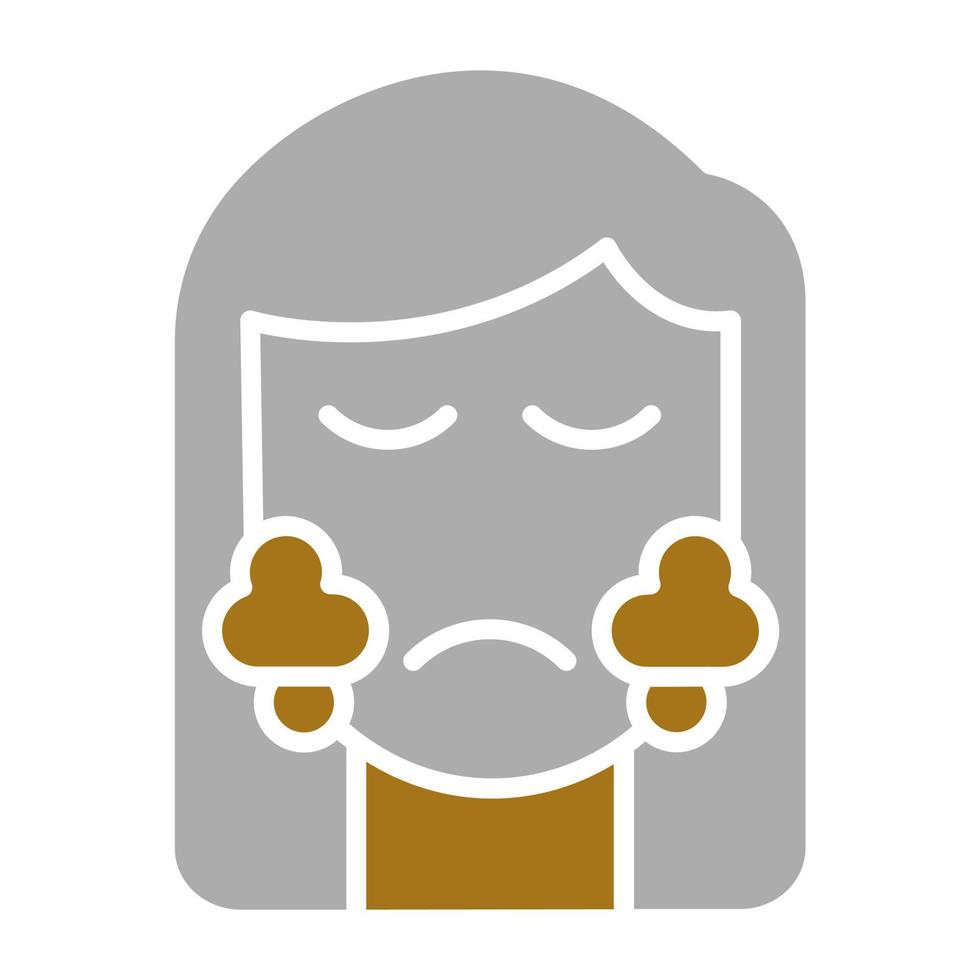 Clean Face Vector Icon Style