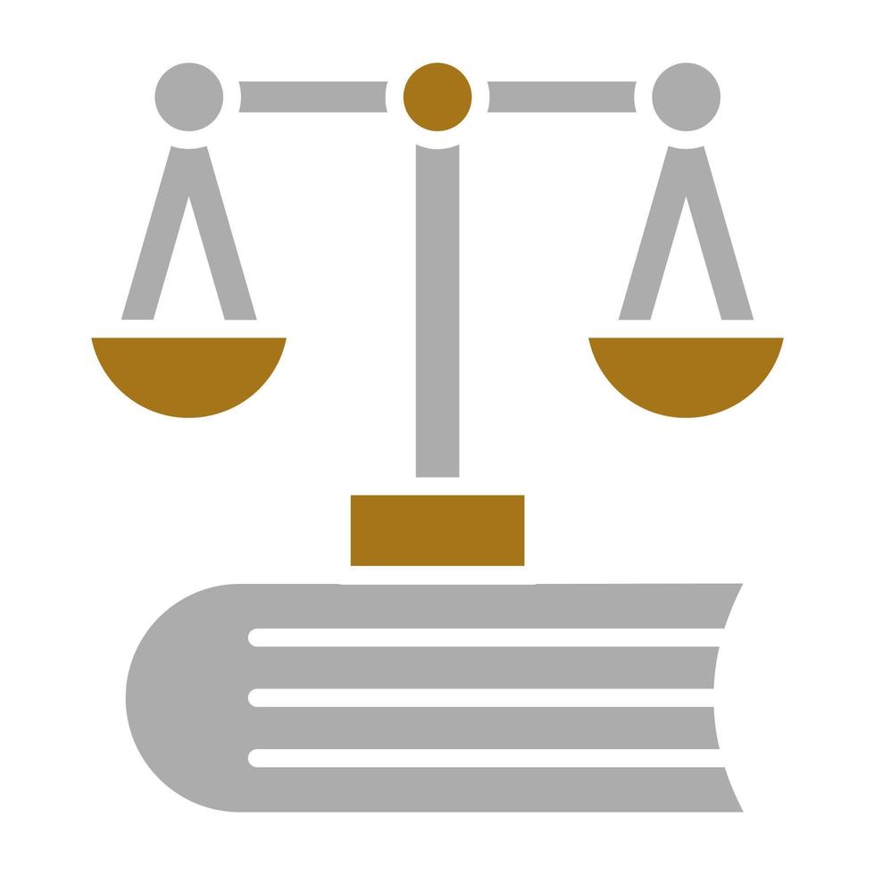 Common Law Vector Icon Style