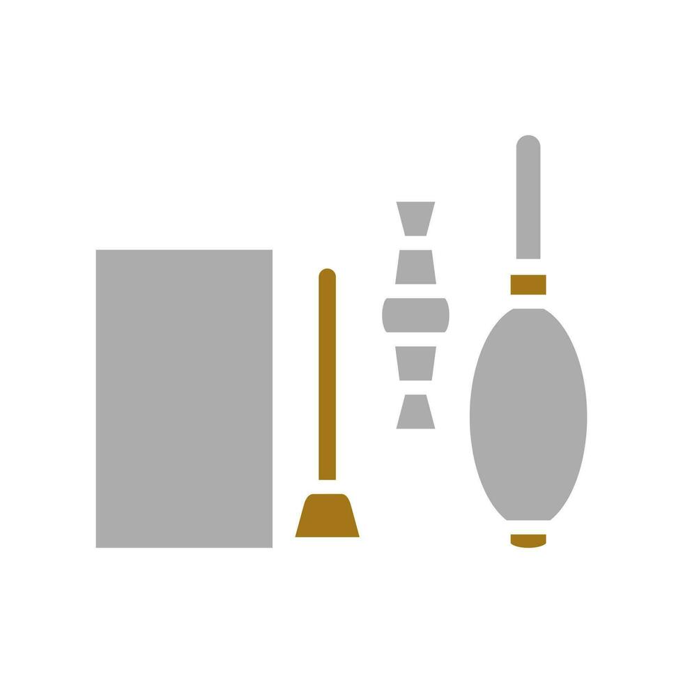 Cleaning Camera Vector Icon Style