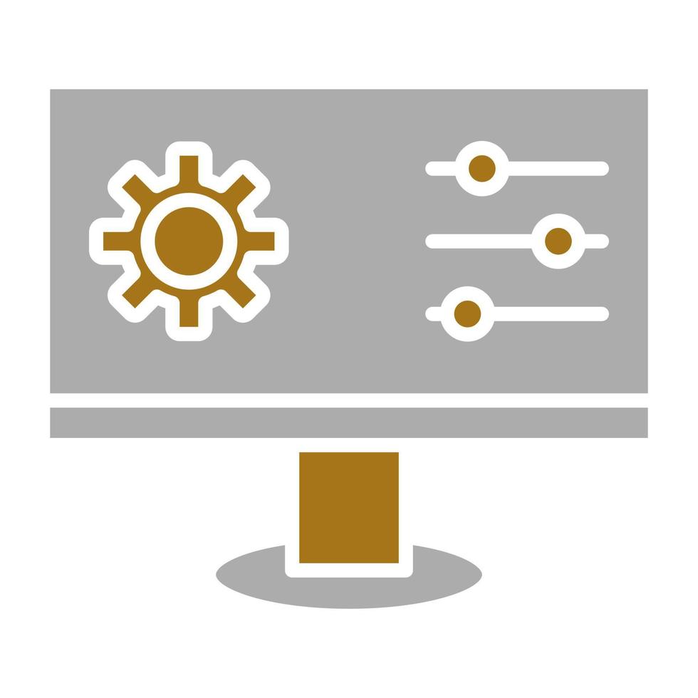 Control Panel Vector Icon Style