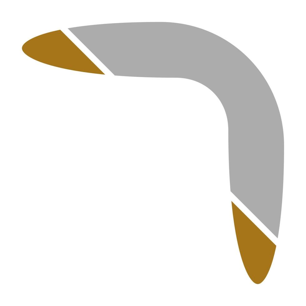 Boomerang Vector Icon Style