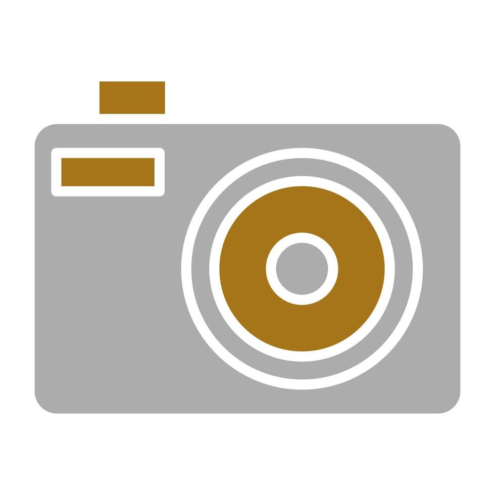 Compact Camera Vector Icon Style