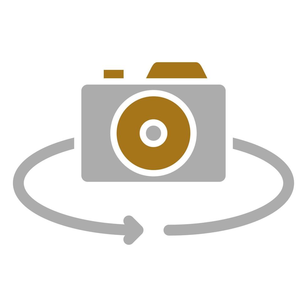 Front Camera Vector Icon Style