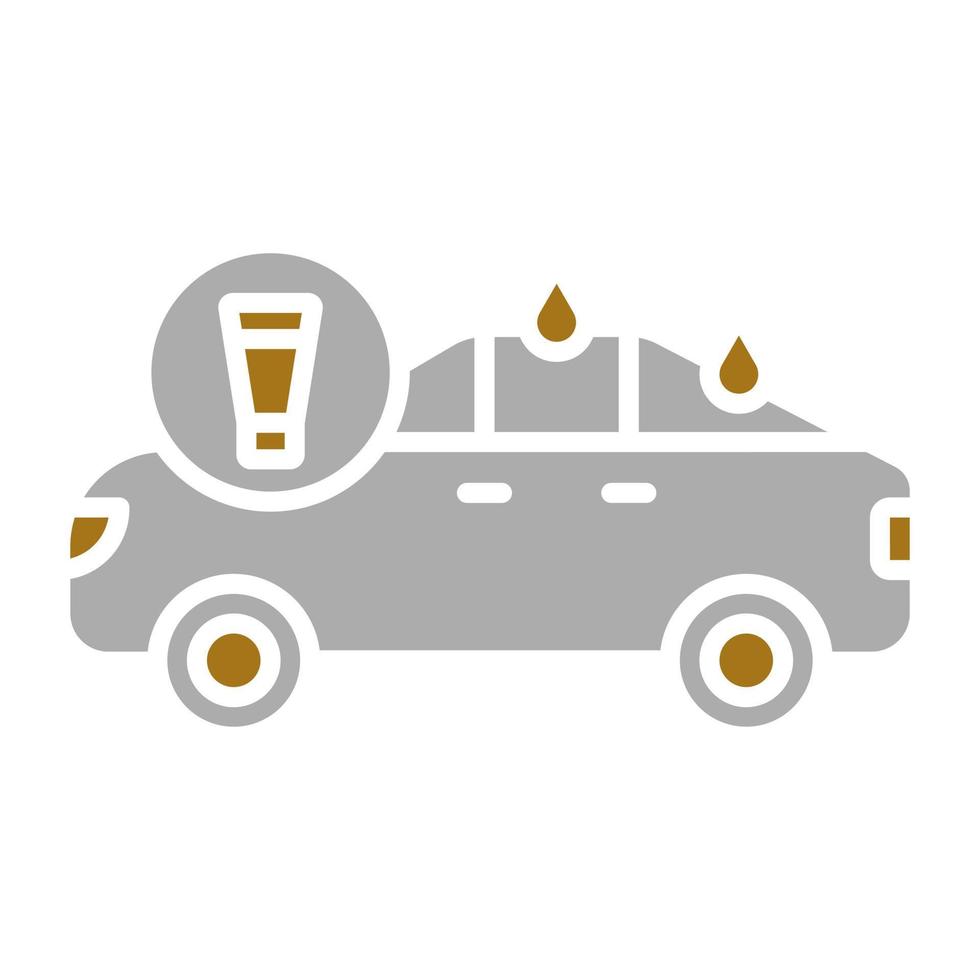 Car Waxing Vector Icon Style