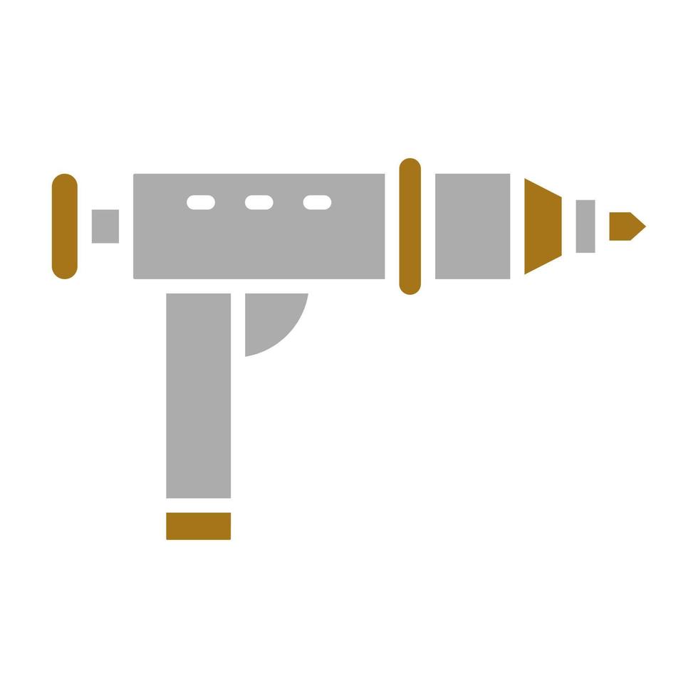 Foam Gun Vector Icon Style