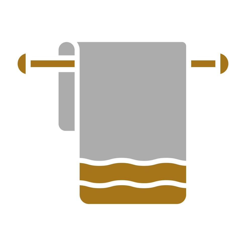 Towel Rack Vector Icon Style