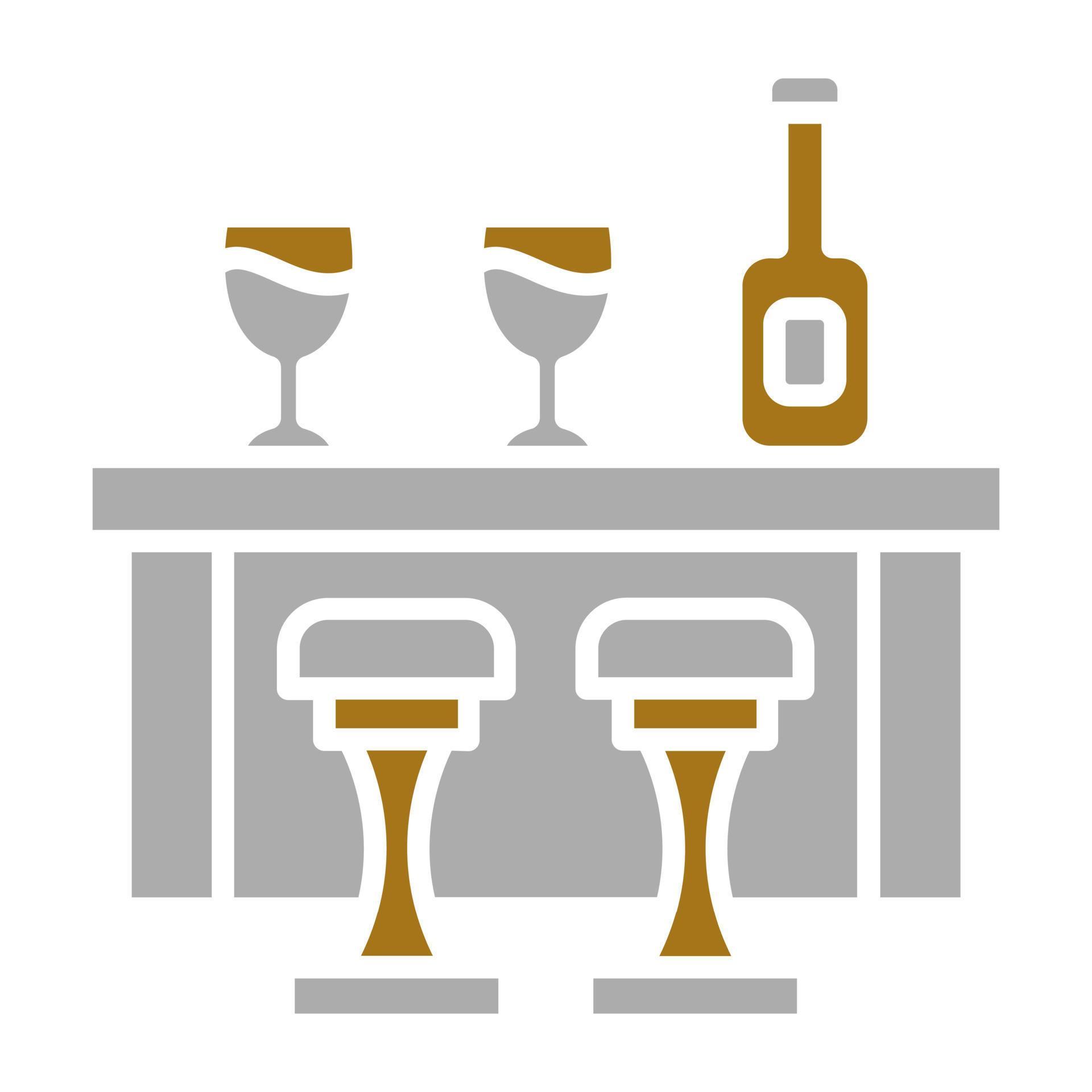 Bar Counter Vector Icon Style 22489006 Vector Art at Vecteezy