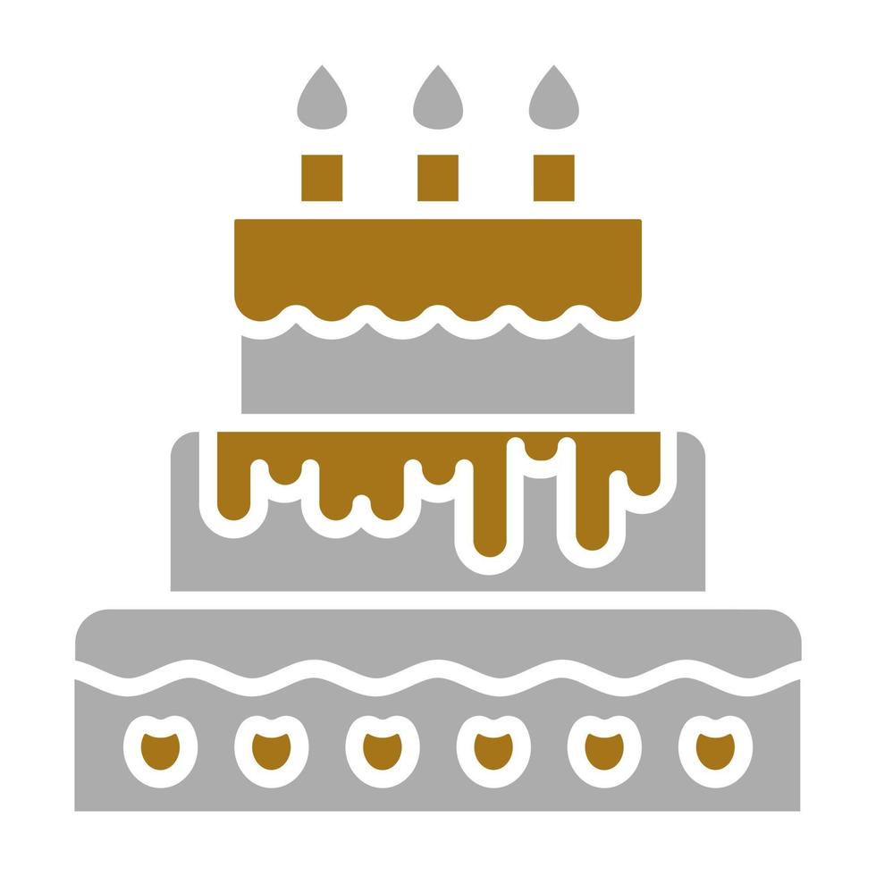 Cake Vector Icon Style