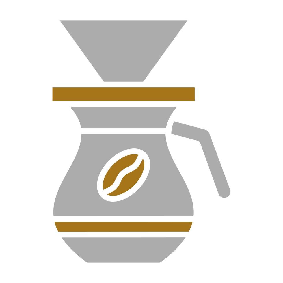 Coffee Filter Vector Icon Style