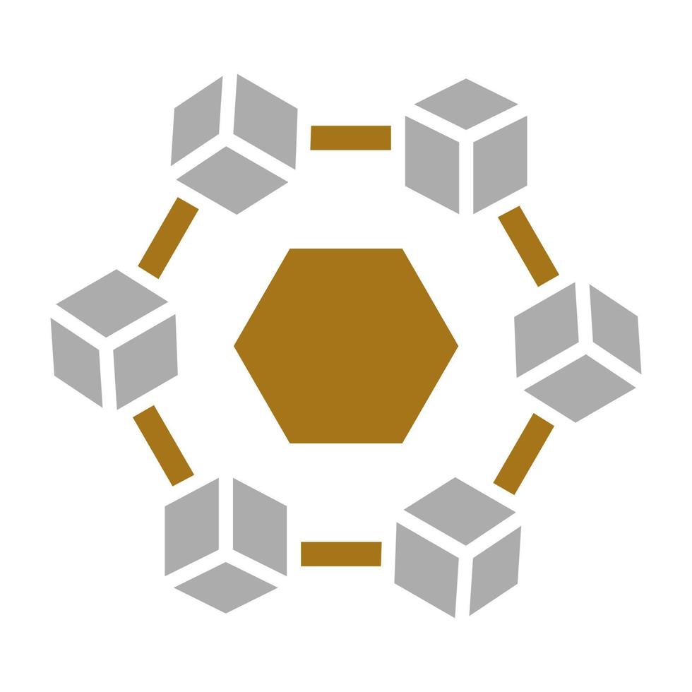 Modular Design Vector Icon Style