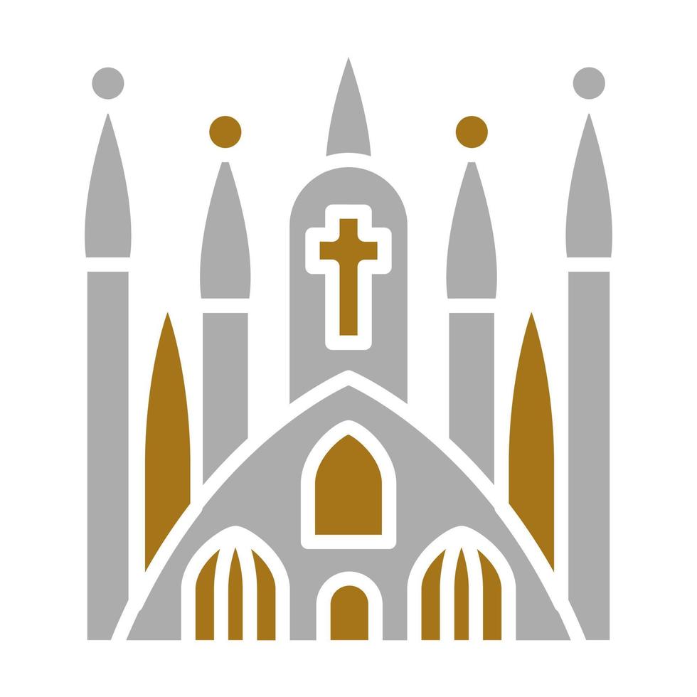 Sagrada Familia Vector Icon Style