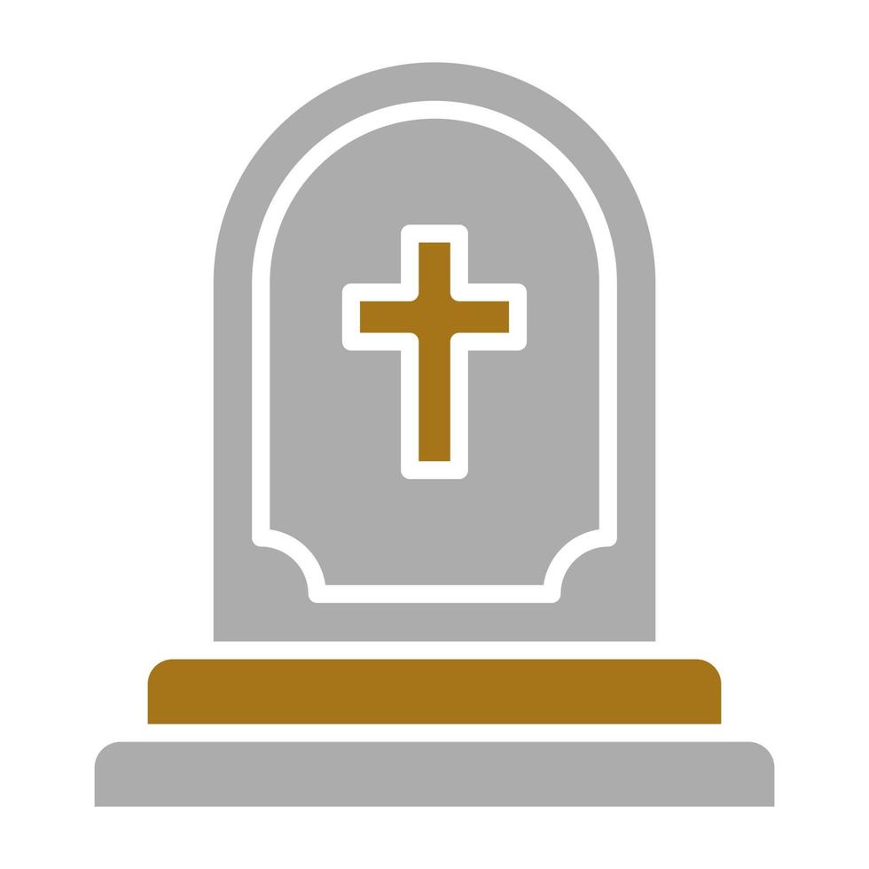 Tomb Vector Icon Style