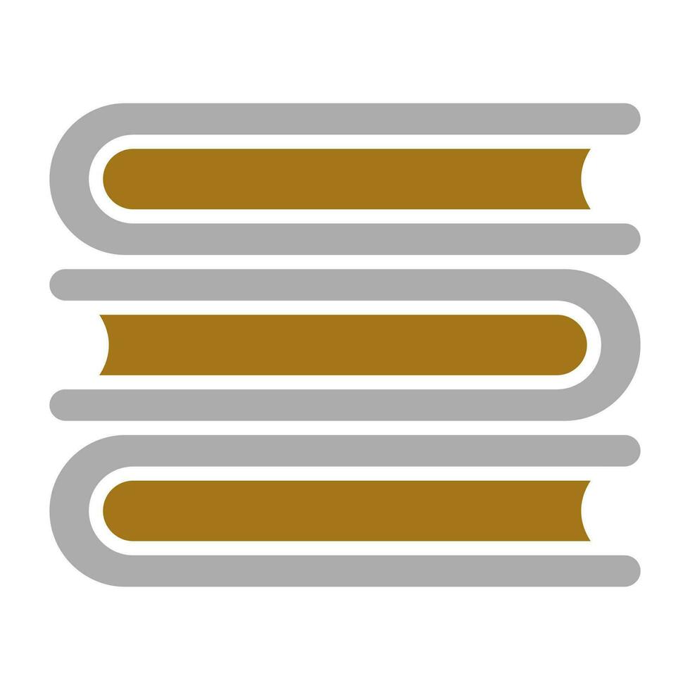 Books Vector Icon Style