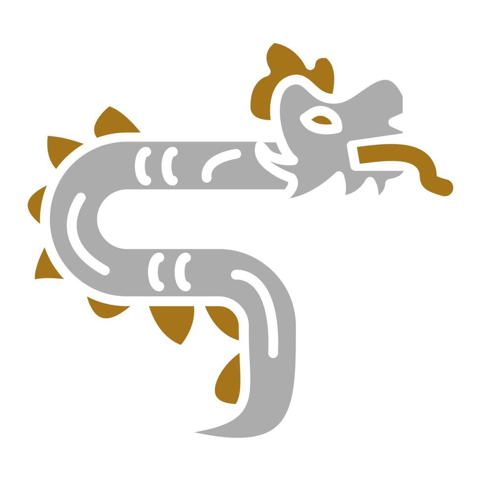 Dragon Vector Icon Style