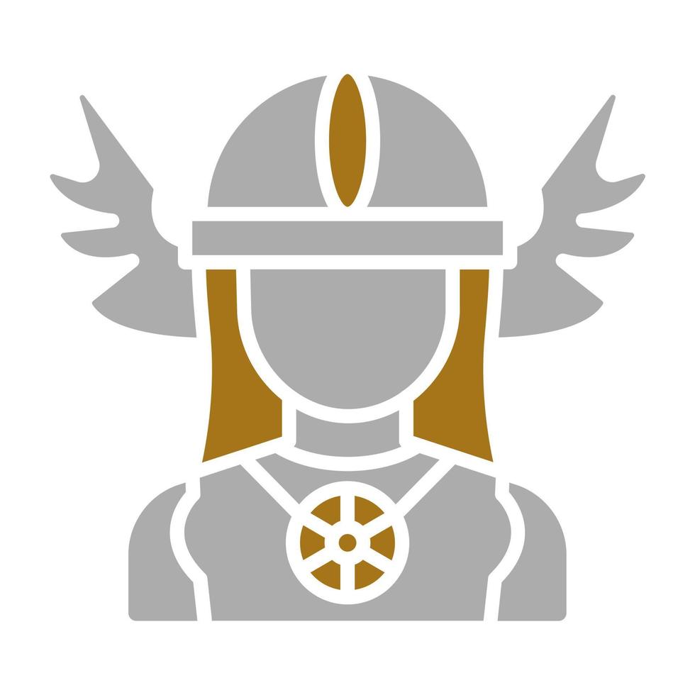 Shieldmaiden Vector Icon Style