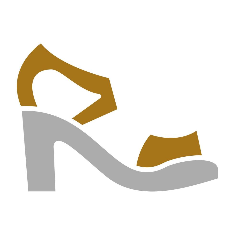 Sandal Vector Icon Style