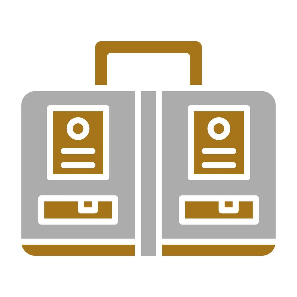 Luggage Vector Icon Style