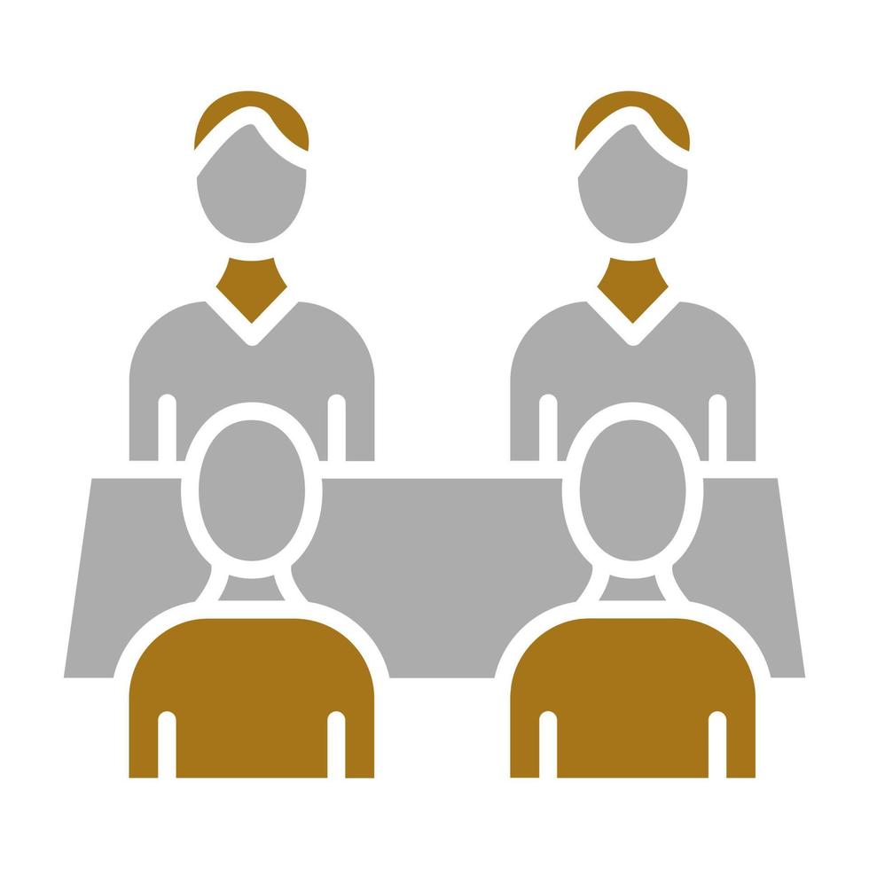 Board Of Directors Vector Icon Style