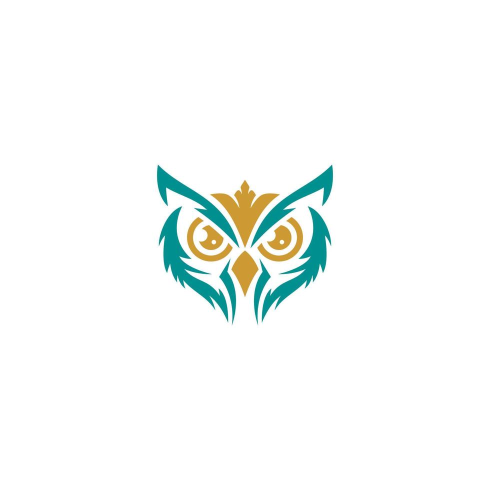 A logo for a company called owl. vector