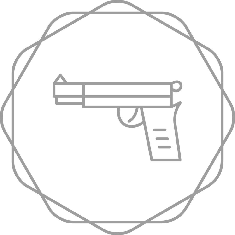 Pistol Vector Icon