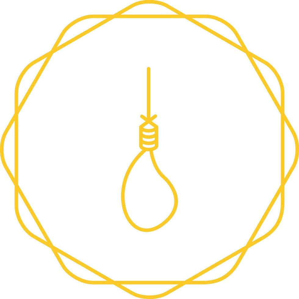 Noose Vector Icon