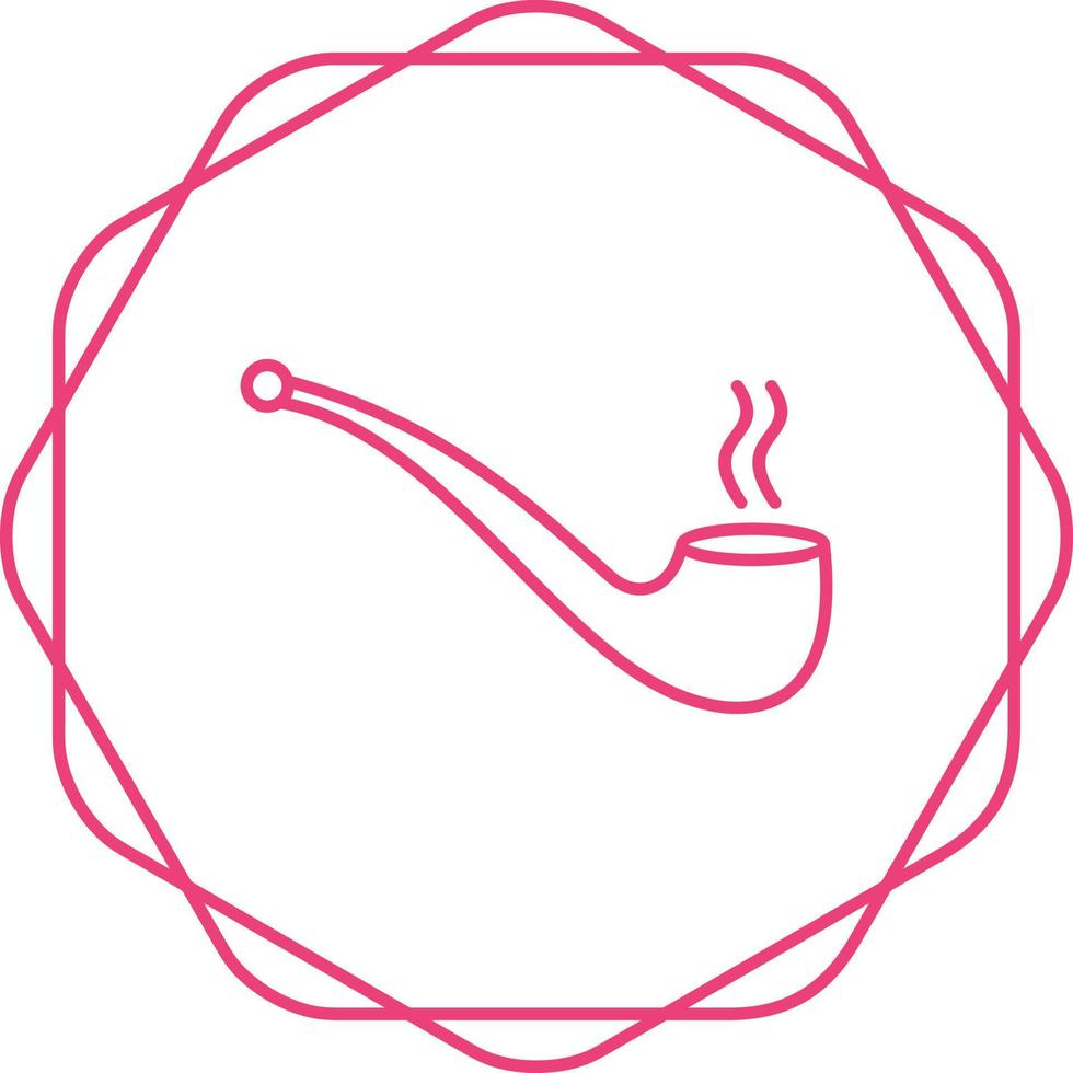 Smoking Pipe Vector Icon