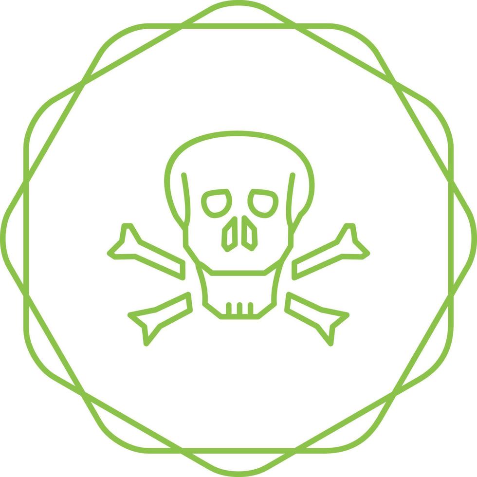 Pirate Skull Vector Icon