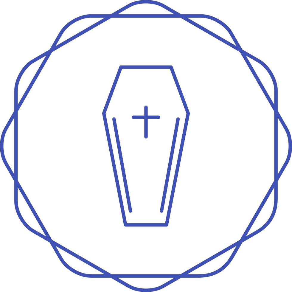 Coffin Vector Icon