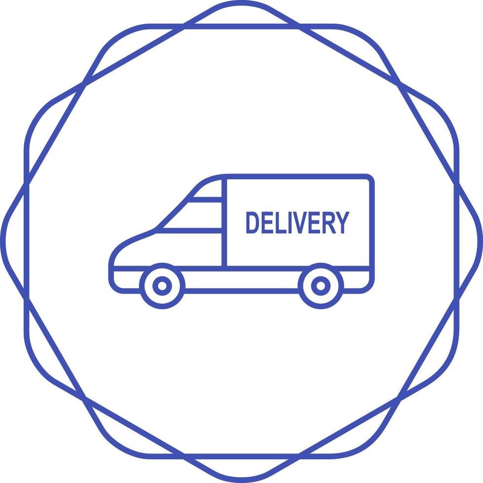Delivery Car Vector Icon