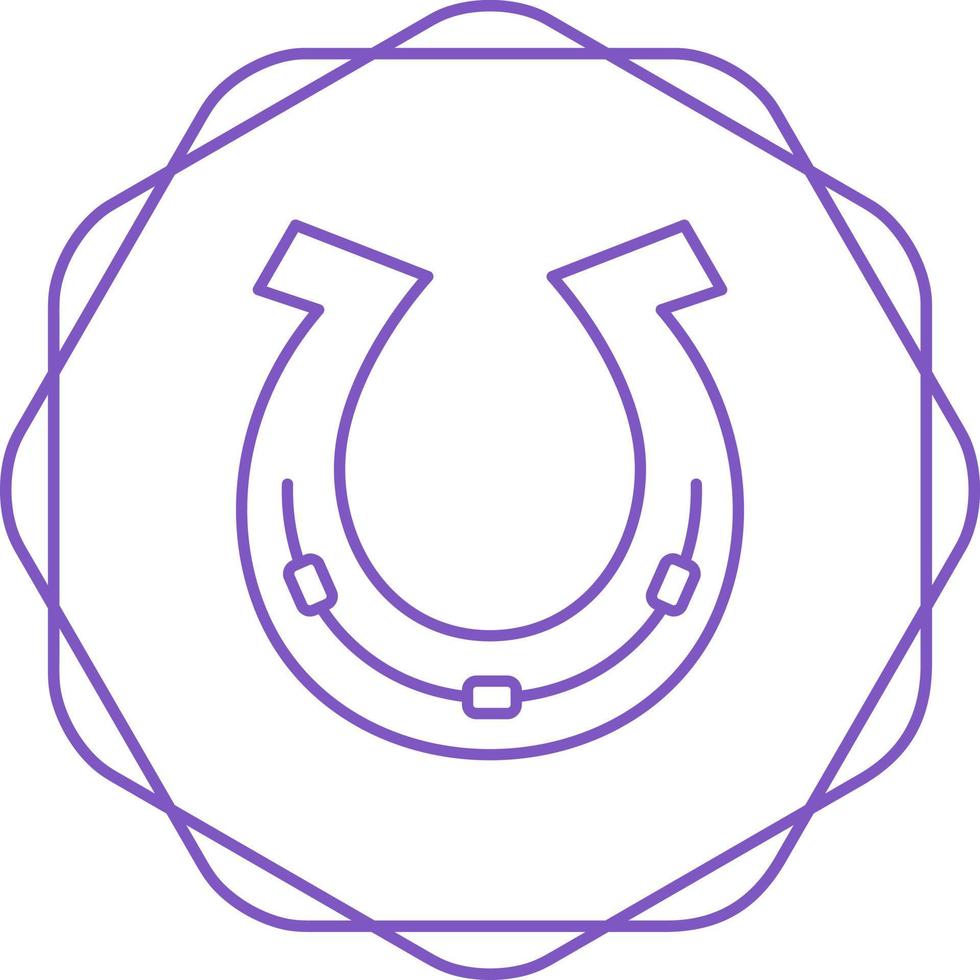 Horse Shoe Vector Icon