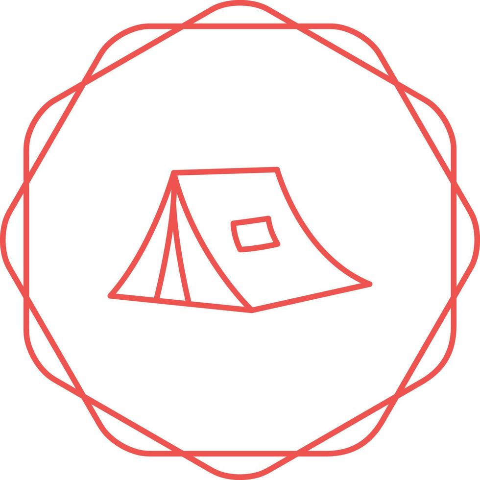 Tent Vector Icon