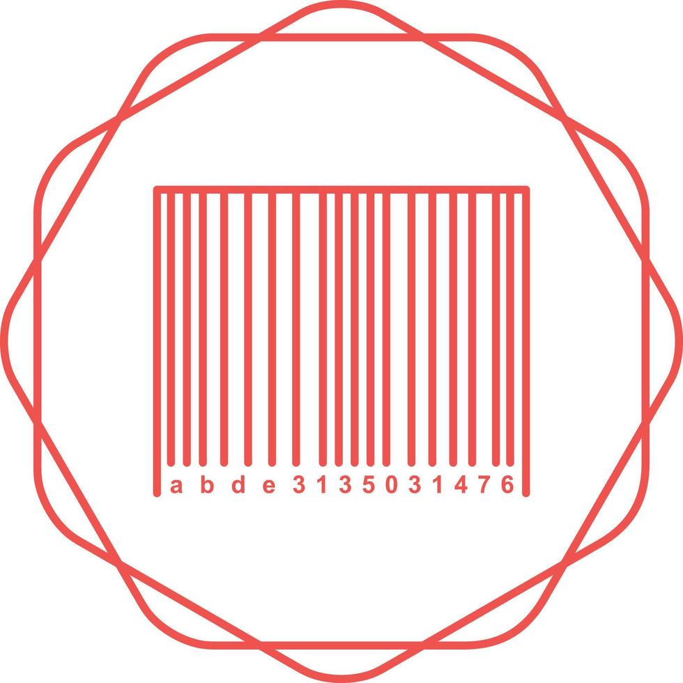 Barcode Vector Icon