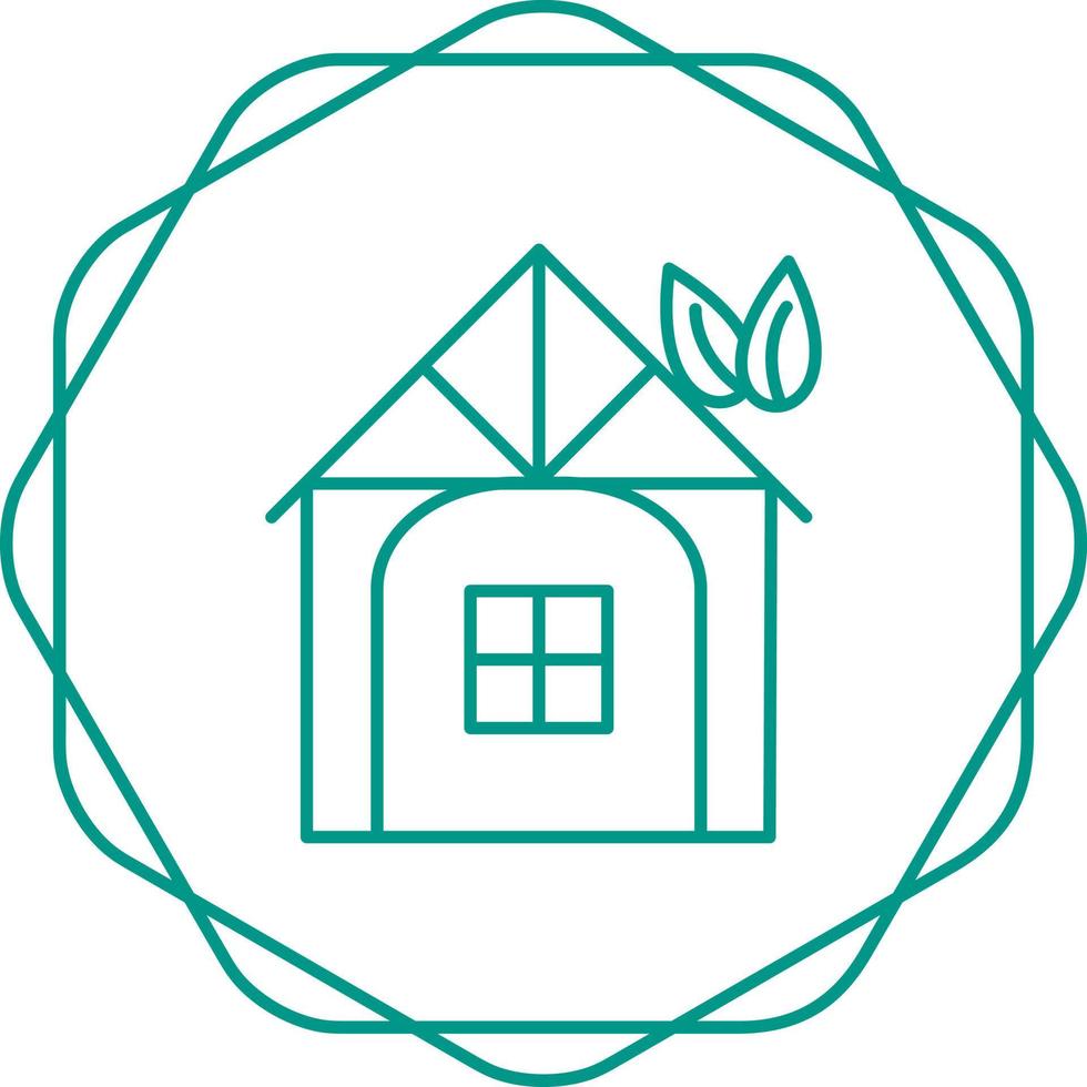 Eco friendly House Vector Icon