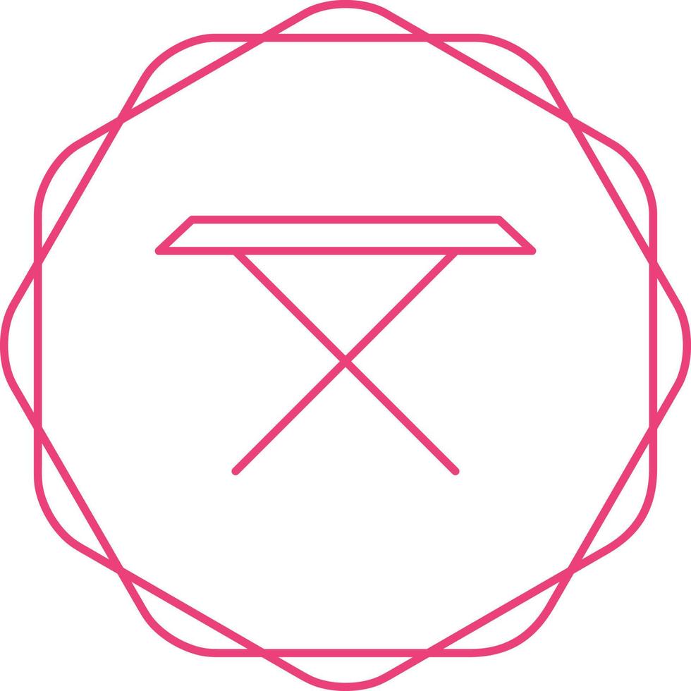 Tea Table Vector Icon