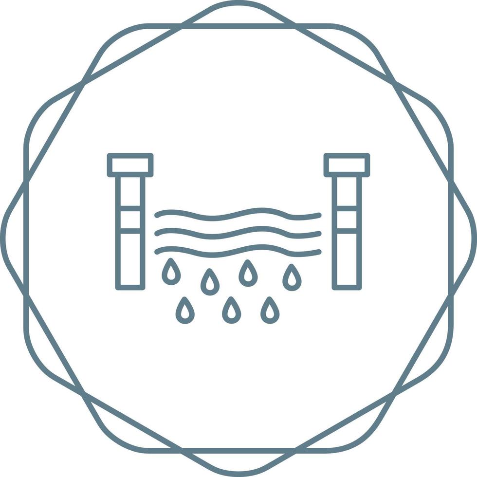 Water Dam Vector Icon