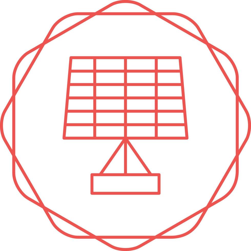 Solar Panel Vector Icon
