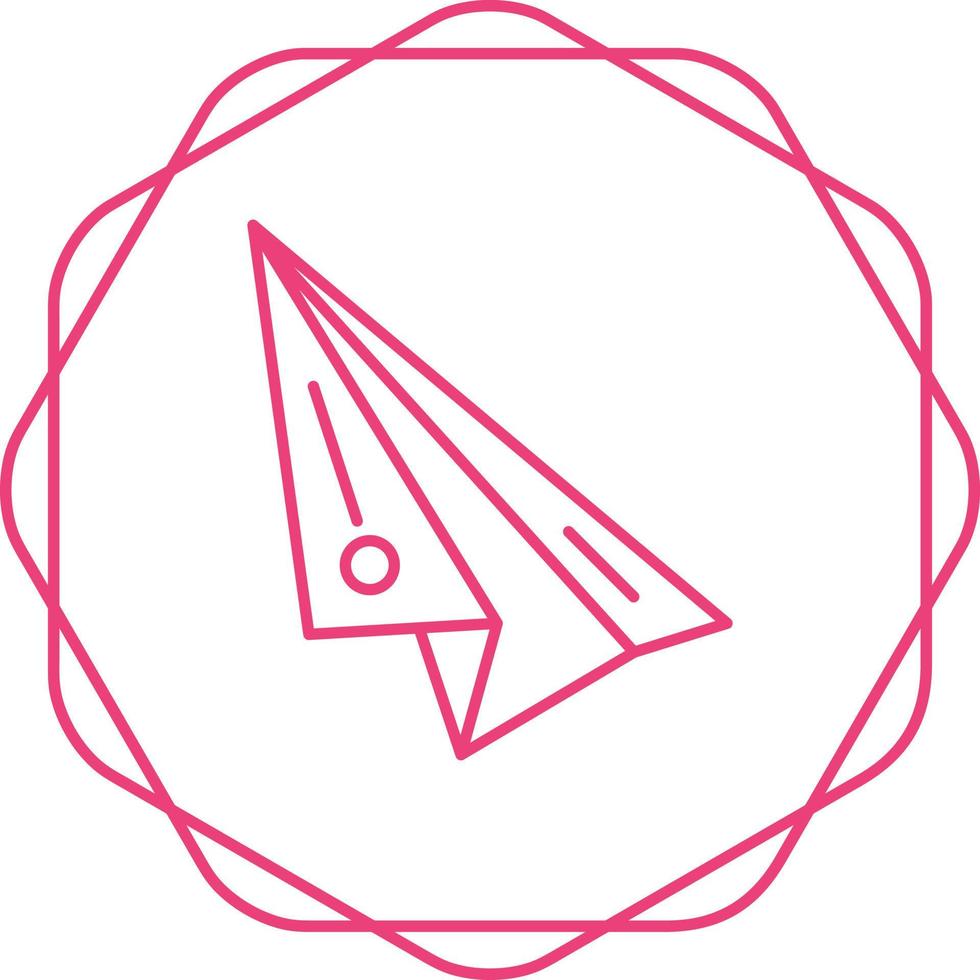 Paper Plane Vector Icon